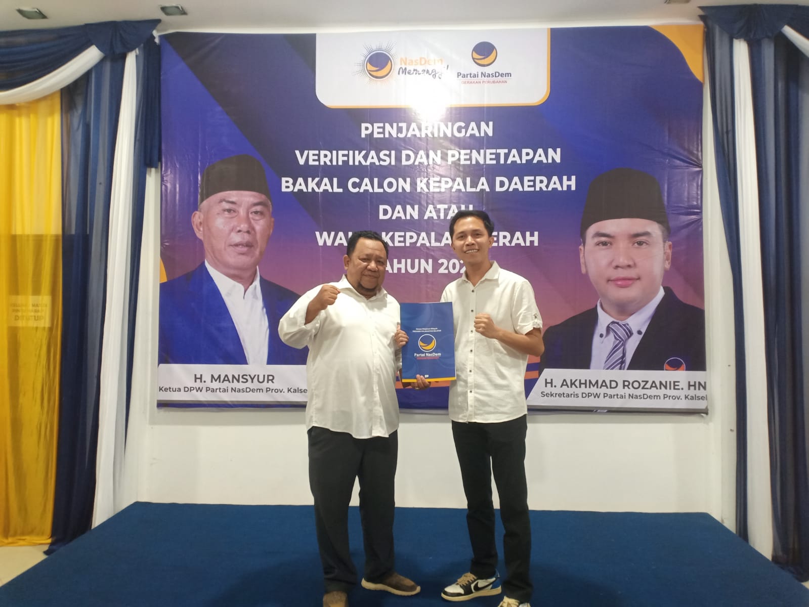 Daftar Balon Bupati di NasDem, M Rifai Yakin Siap Maju di HST