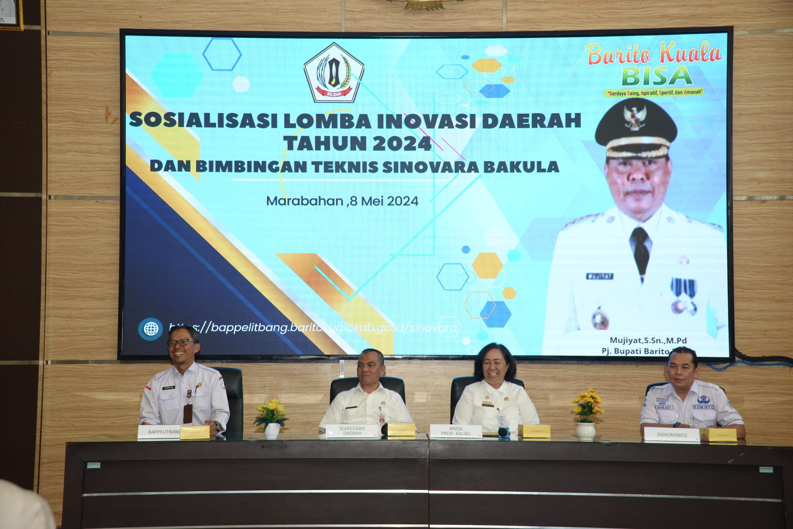 Sosialisasi Lomba Inovasi Daerah dan Bimbingan Teknis untuk Meningkatkan Daya Saing Kabupaten Barito Kuala