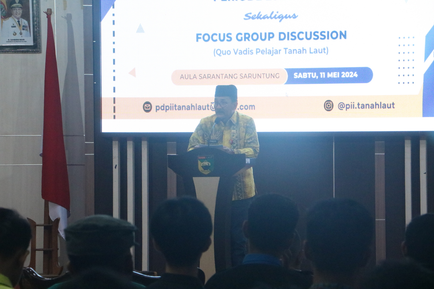 Pj Bupati Tala: Kolaborasi Pemuda Kunci Masa Depan Daerah