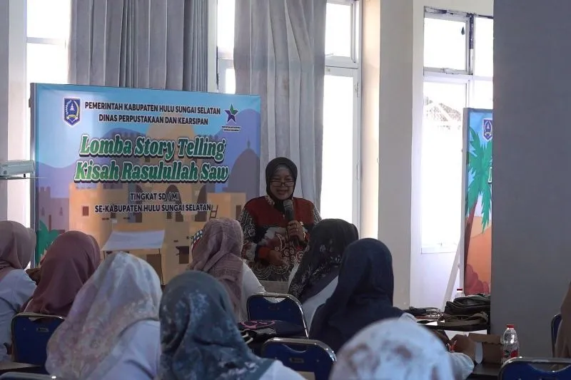 50 Pengelola Perpustakaan di Kabupaten HSS Ikut Pelatihan Dispersip Kalsel