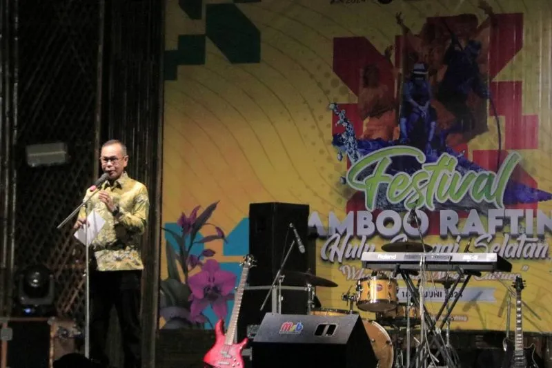 Festival Bamboo Rafting HSS Masuk Dalam 110 Event Berkualitas Nasional