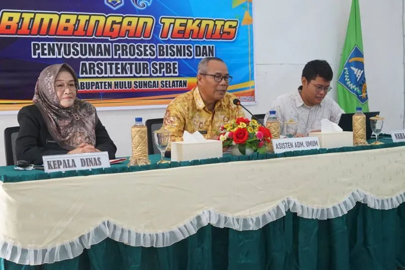 Pemkab HSS Gelar Bimtek Penyusunan Bisnis dan Arsitektur SPBE