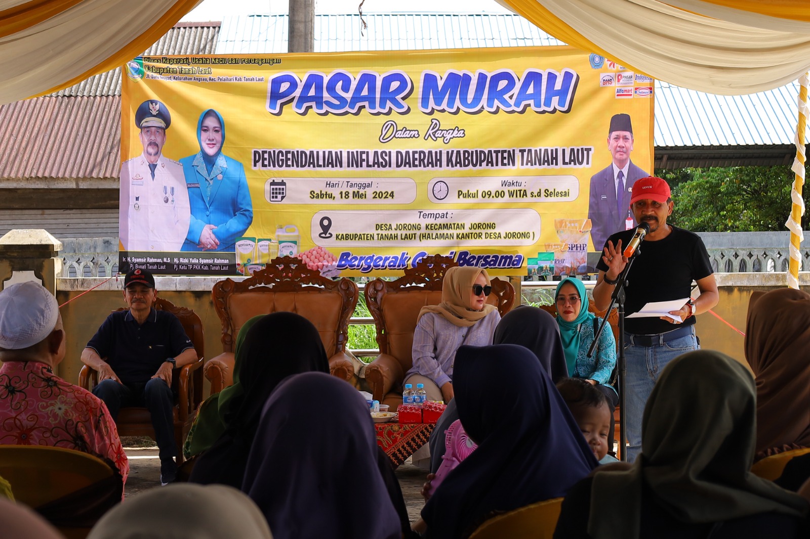 Pasar Murah untuk Kendalikan Inflasi Digelar Pemkab Tanah Laut di Jorong