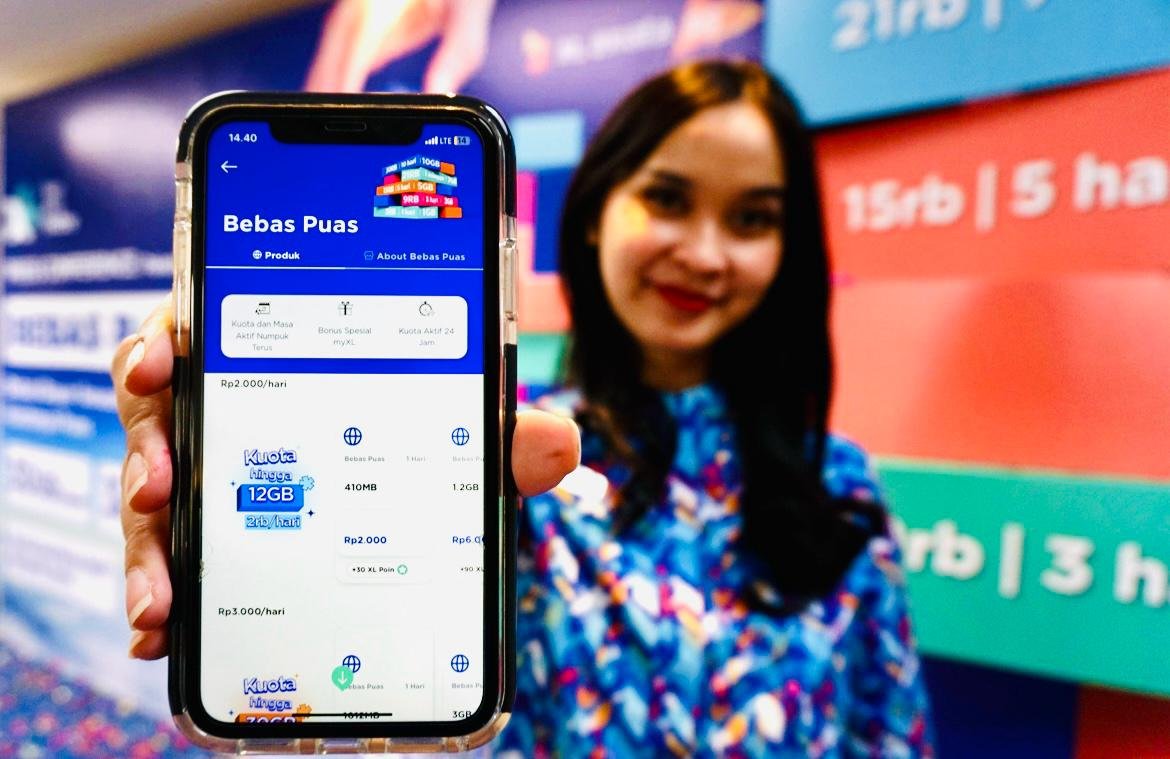 XL Axiata Luncurkan Paket Baru “Bebas Puas” Bebas Pilih Paket Sesuai Isi Kantong dan Kebutuhan