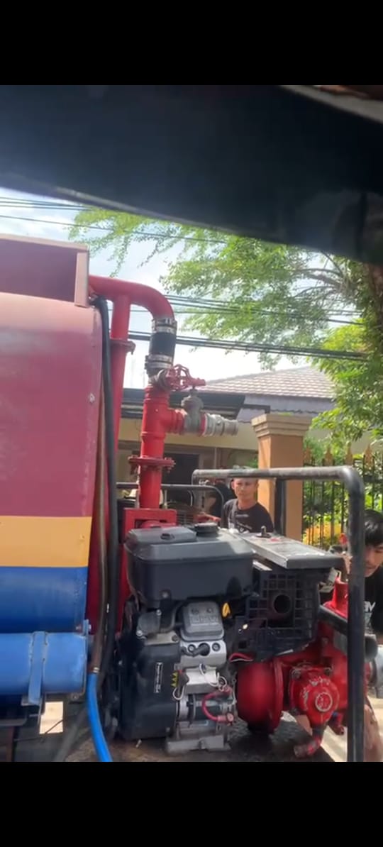 Kebakaran Dapur Rumah Dinas Kakanwil DJPBN di Jalan S Parman Banjarmasin