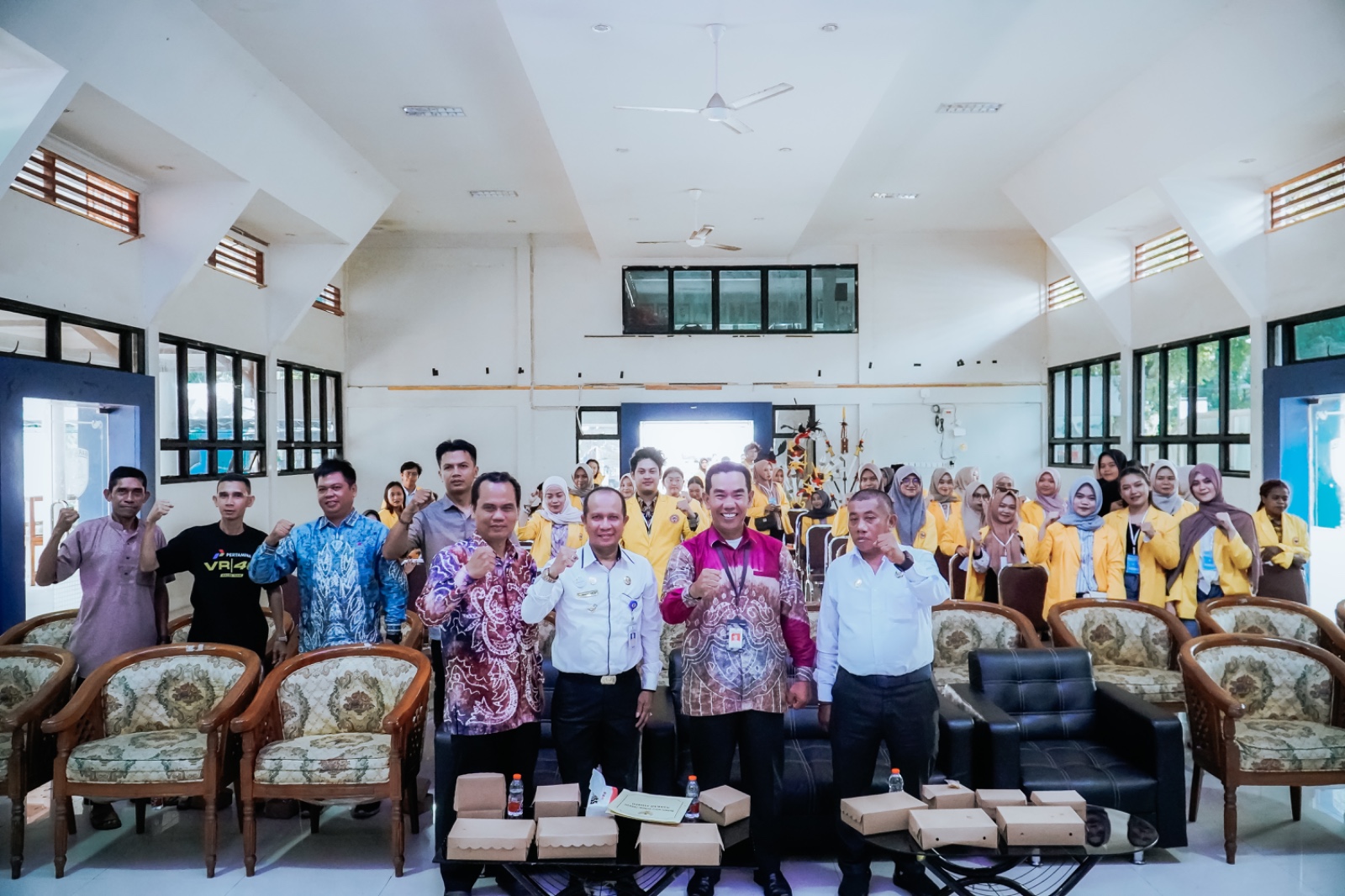 Pemkab HST Apresiasi KKN Ilmu Pemerintahan Fisip ULM