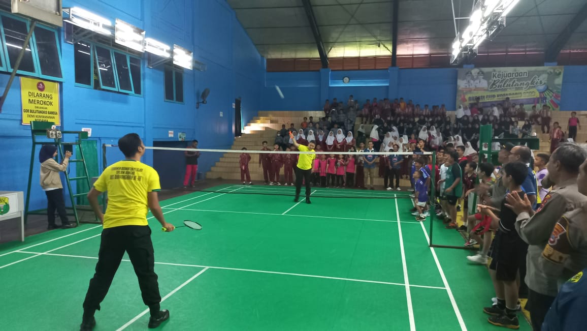 39 Atlet Pelajar Ikut Turnamen Bulutangkis Hari Bhayangkara