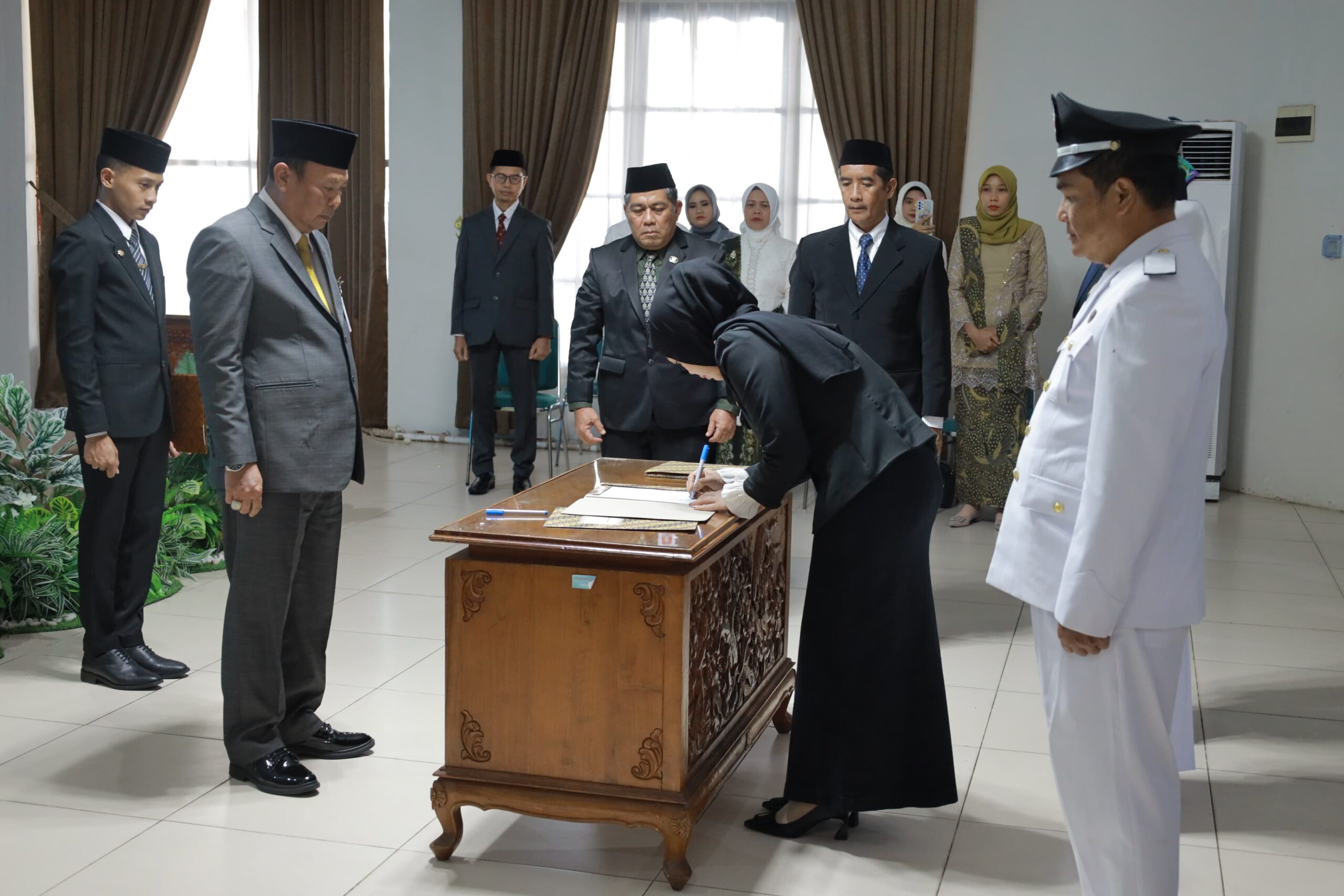 Lantik 44 Pejabat, PJ Bupati Mujiyat Pesan Perubahan Menuju Lebih Baik