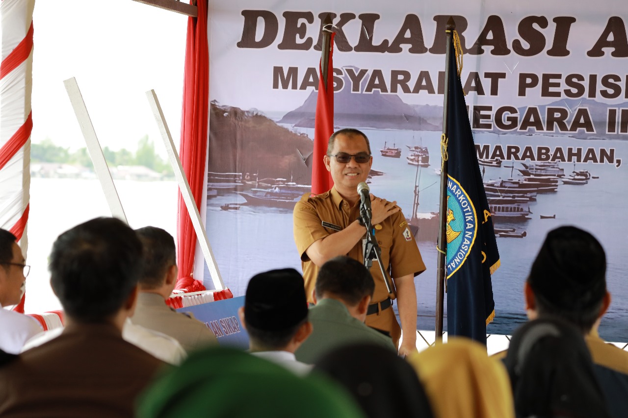 Pj Bupati Batola Dukung Sinergitas Melawan Narkoba di Masyarakat Pesisir