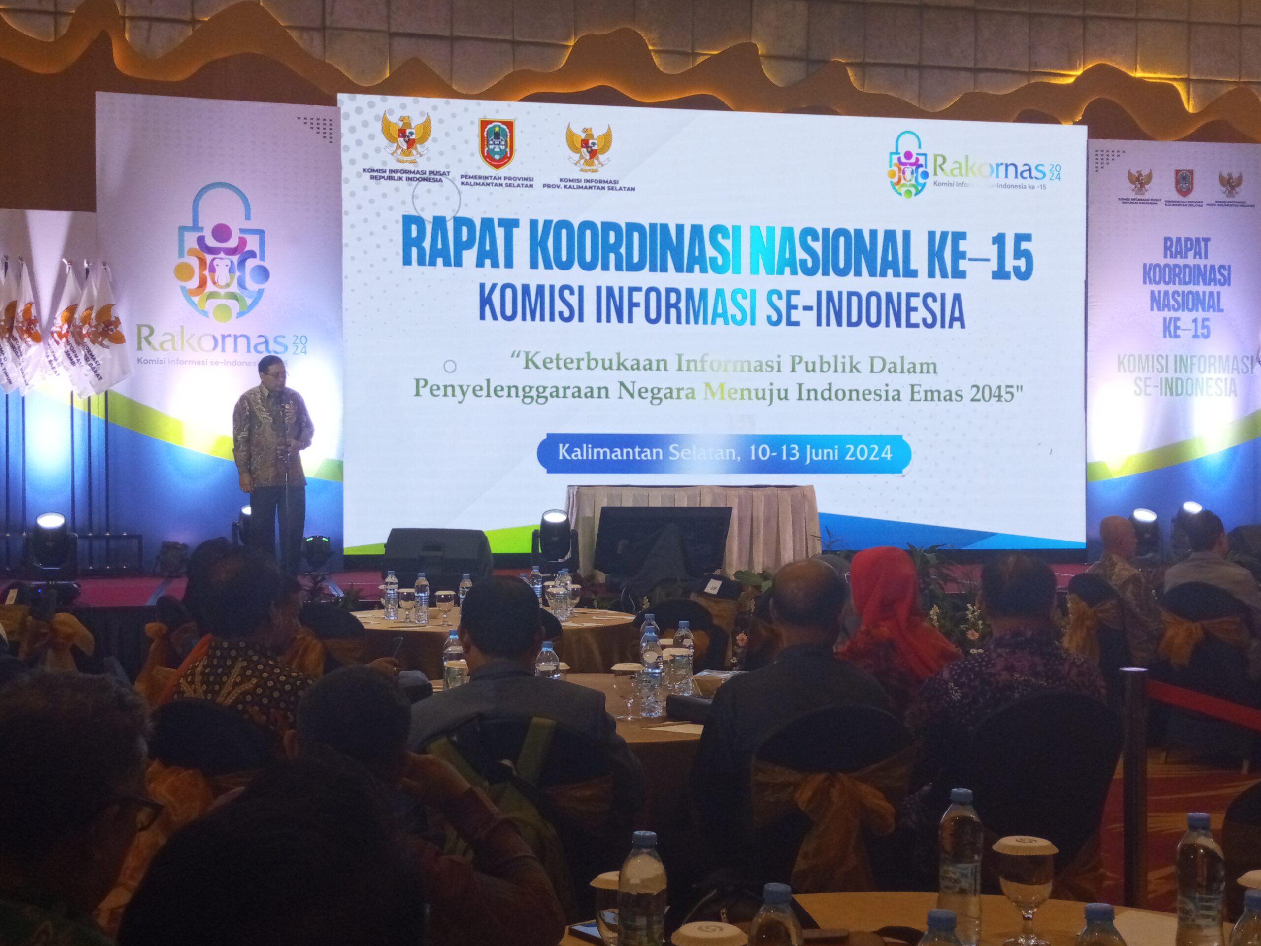 Menuju Indonesia Emas 2045, Komisi Informasi Perkuat Koordinasi Melalui Rakornas 2024