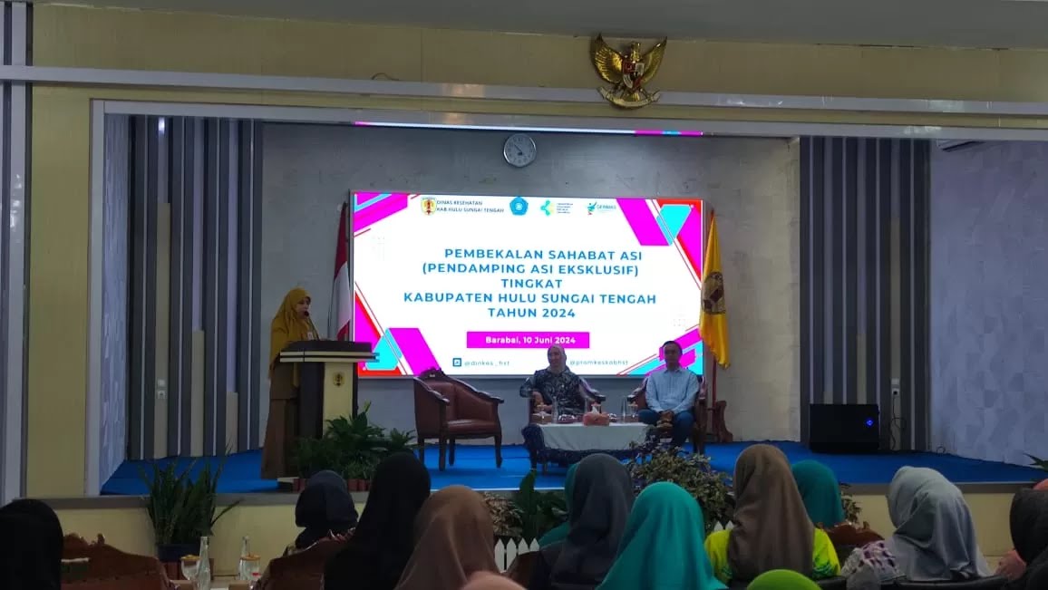 Dinkes HST Gelar Pembekalan Sahabat ASI