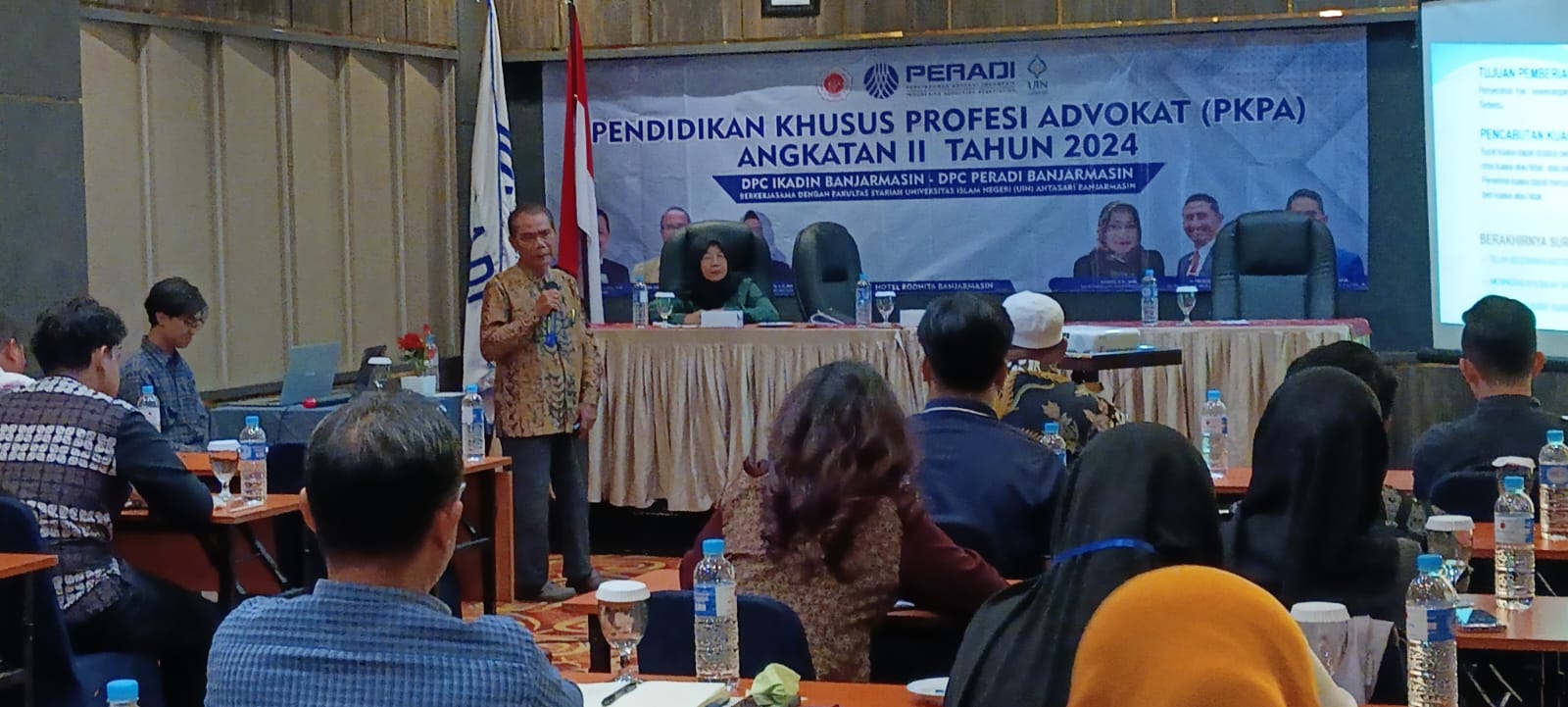 Mantan Hakim Adhoc PHI Isi Materi di PKPA Angkatan II-2024