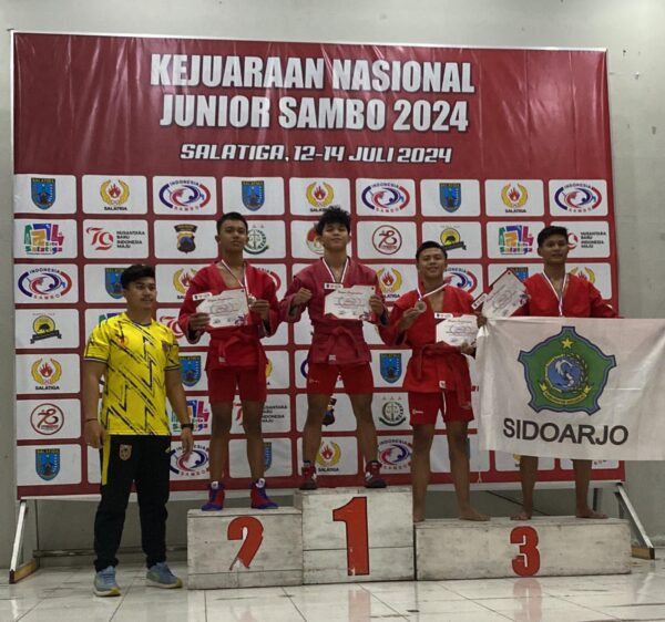 Enam Medali Direbut Atlet Sambo PPLPD Kalsel di Kejurnas Junior 2024