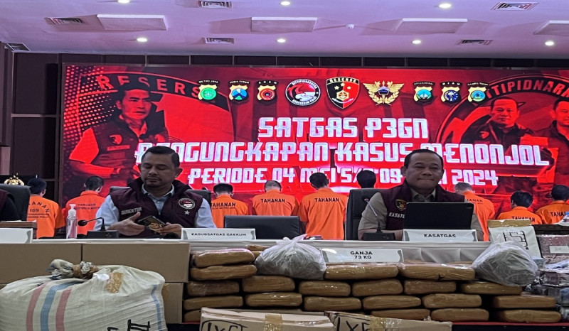 Bareskrim Ungkap Tujuh Kasus Besar Narkoba, Termasuk Jaringan Fredy Pratama