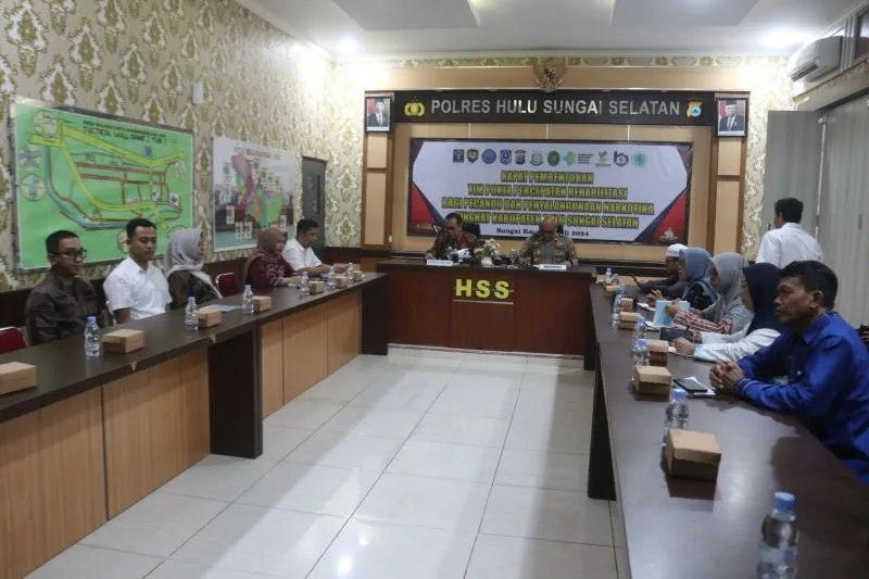 Sekda HSS Dukung Percepatan Rehabilitasi Pecandu Narkoba