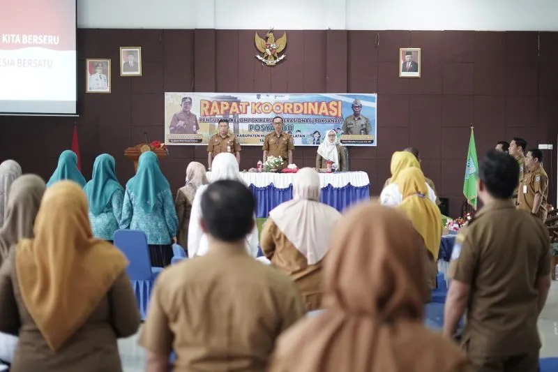 Sekda HSS Ingin Penguatan Pokjanal Posyandu