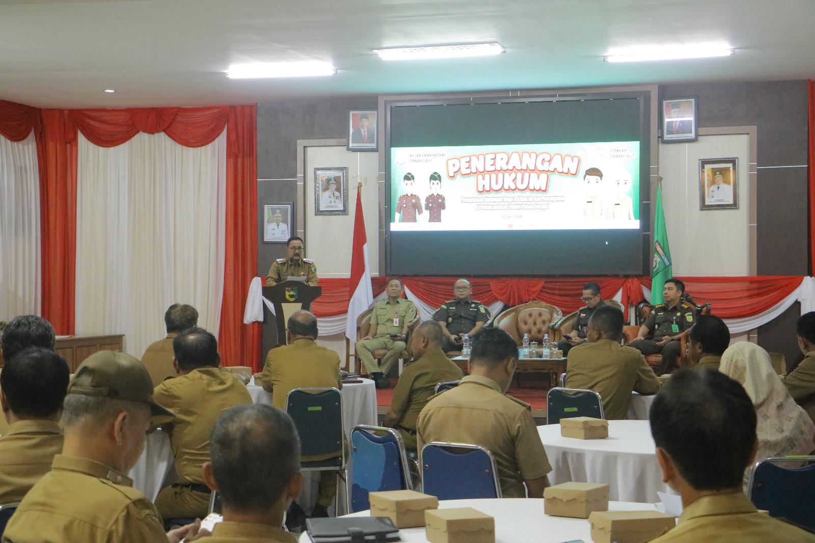 Pemkab Tanah Laut Gelar Sosialisasi Pencegahan Korupsi dan Percepat Realisasi Anggaran