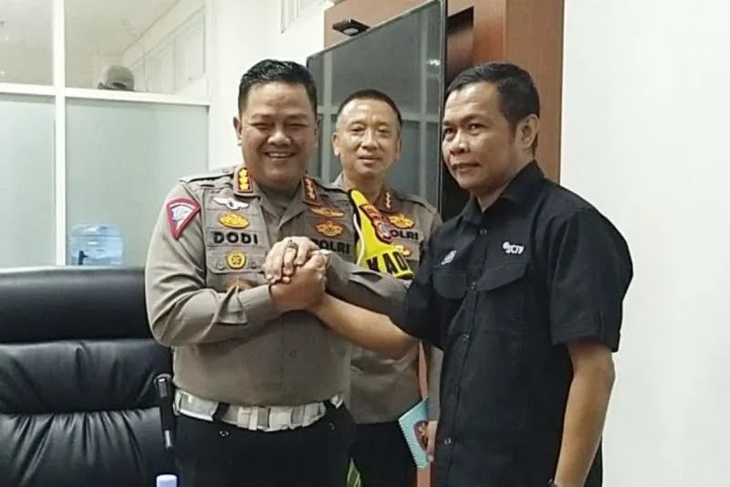 Dirlantas Polda Sulteng Minta Maaf ke Wartawan