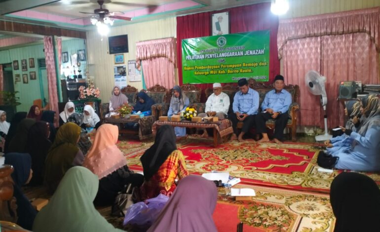 MUI Batola Gelar Pelatihan Penyelenggaraan Jenazah