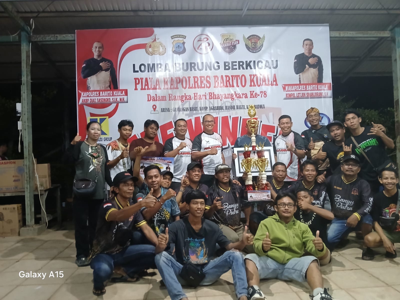 KAPOLRES BATOLA GELAR LOMBA BURUNG BERKICAU DALAM RANGKA HARI BHAYANGKARA KE-78