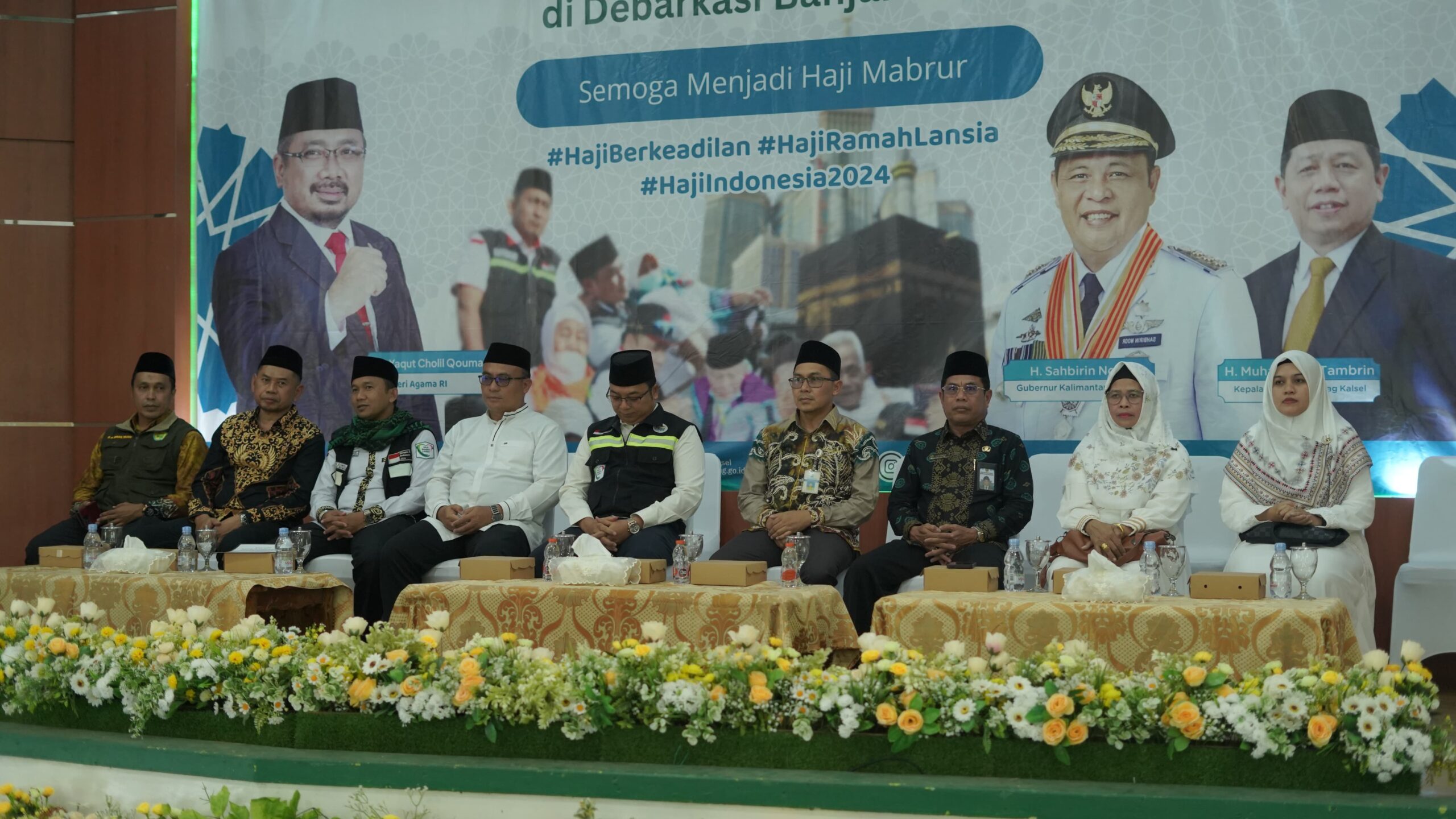 Kloter 13 BDJ Jamaah Haji Tiba di Kalimantan Selatan