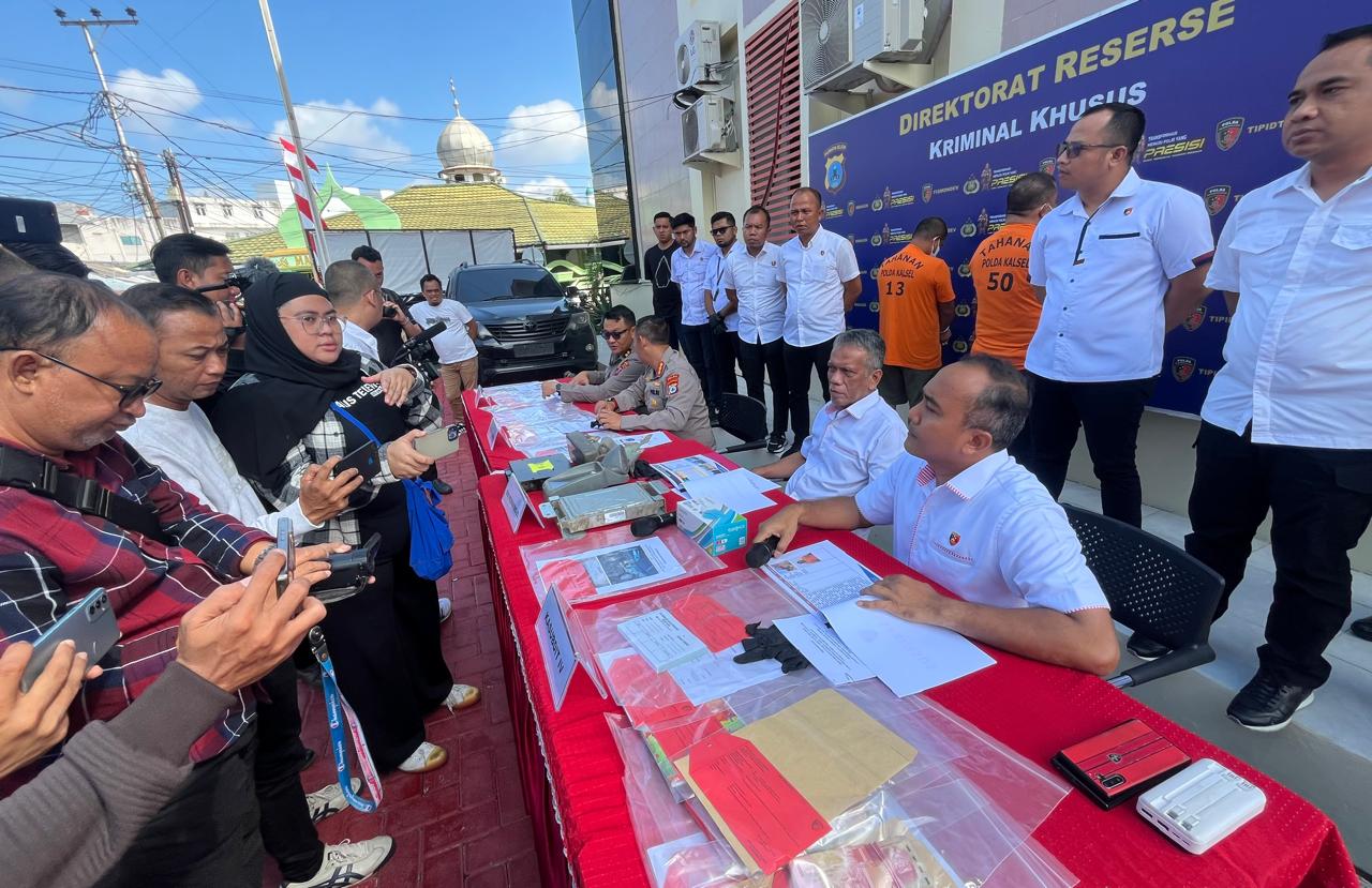 Polisi Bongkar 14 Kasus Tambang Ilegal di Kalsel
