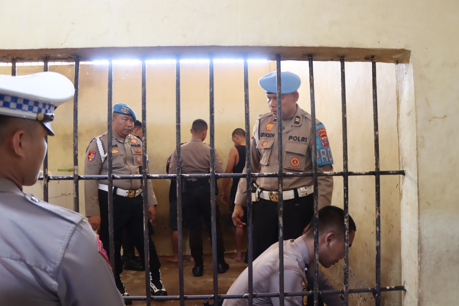 Bidpropam Cek Kedisiplinan Anggota dan Rutan Polres Kotabaru