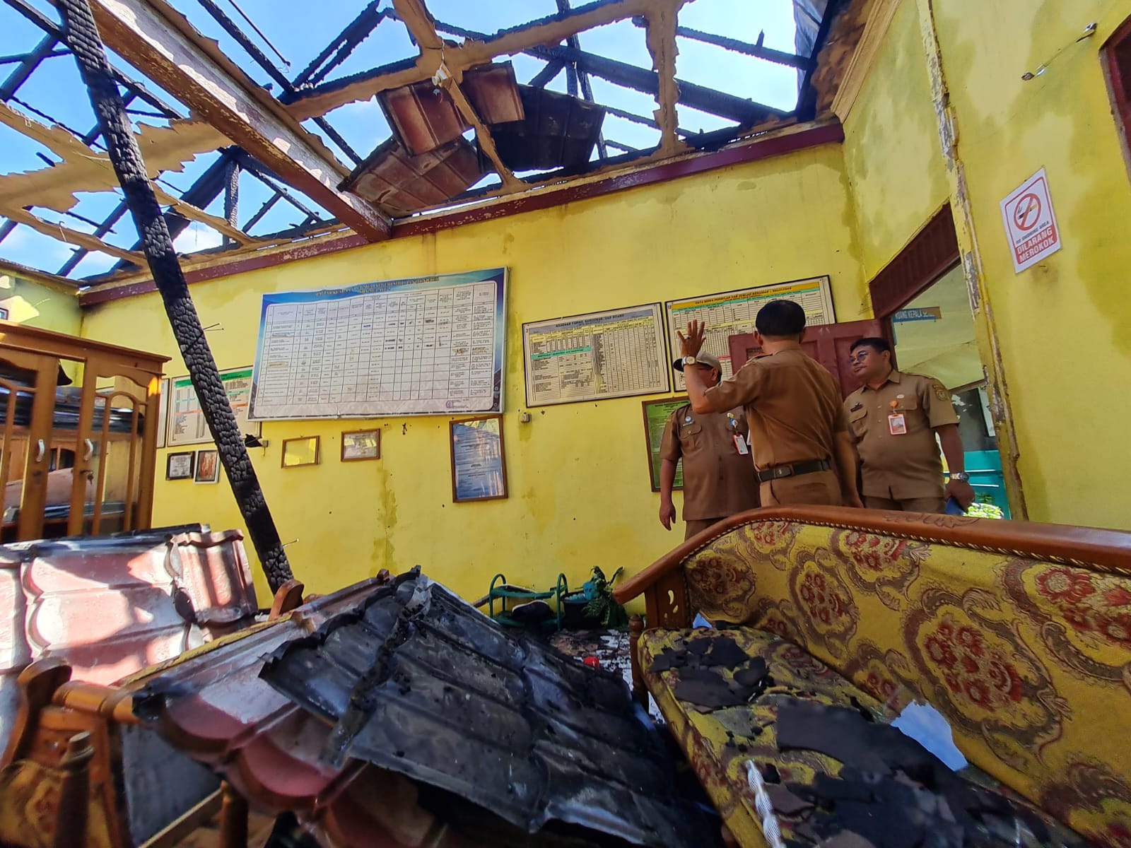 Imbas Terbakar, Aktivitas Belajar SDN Melayu 5 Digabung ke Sekolah Lain