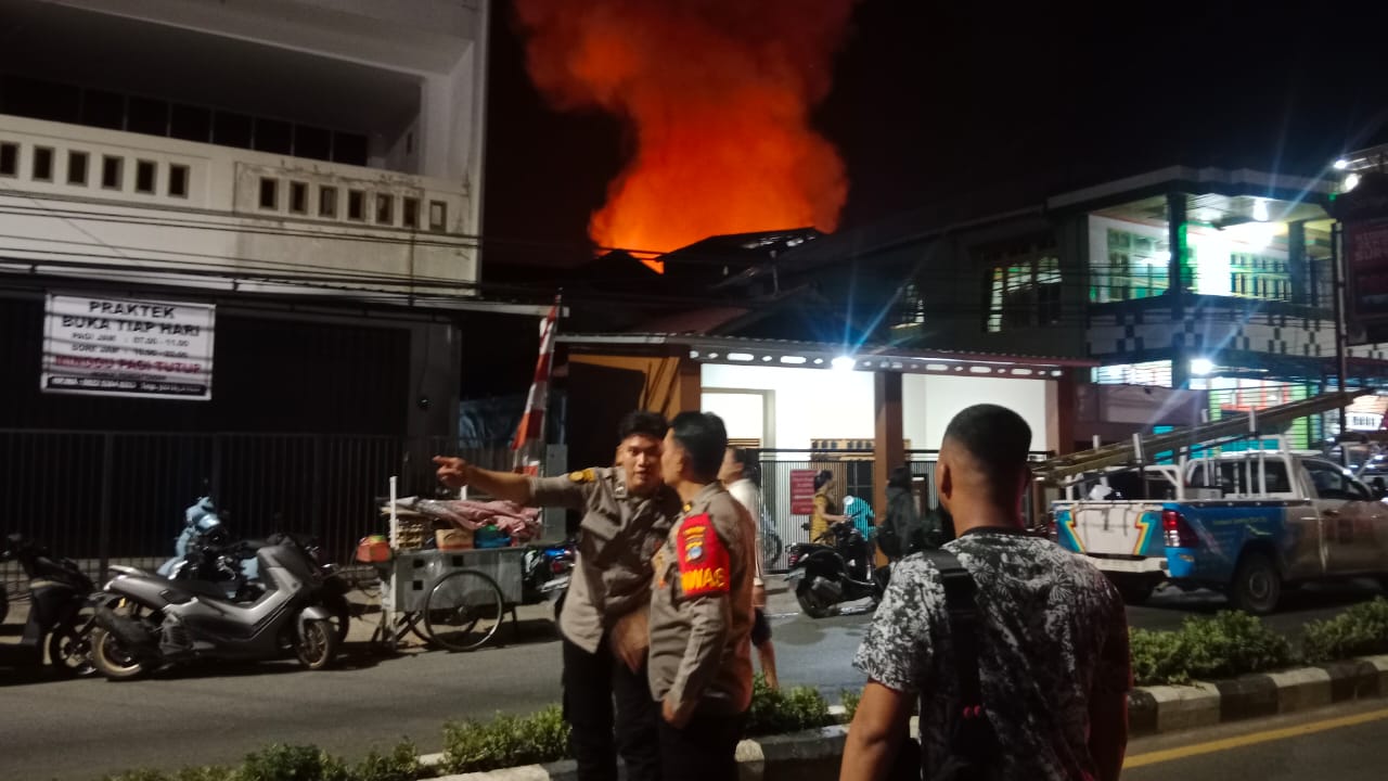 28 Rumah Hangus Terbakar di Kotabaru, Kerugian Capai Miliaran Rupiah