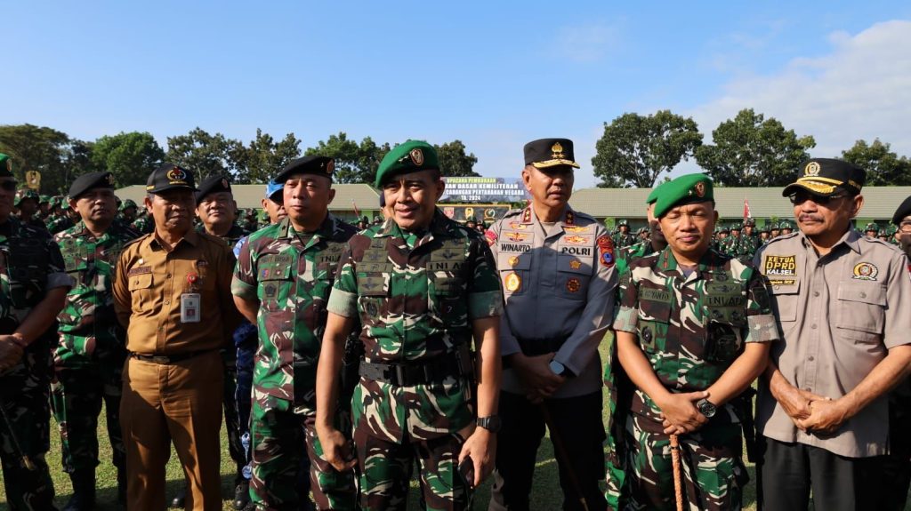 500 Orang Dilatih Dasar Kemiliteran Komcad di Rindam VI/Mulawarman