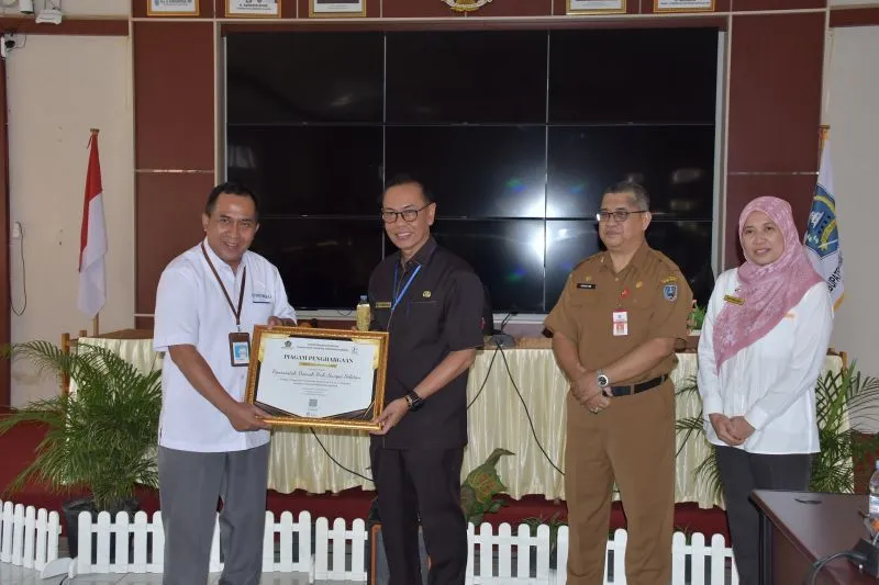 Pemkab HSS Raih Penghargaan Penyaluran Tercepat Dana Desa dan Insentif Fiskal