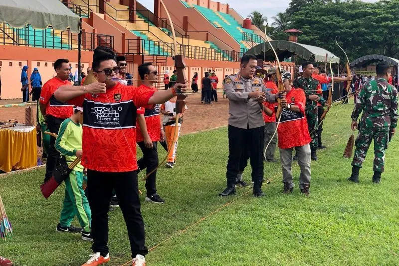 Pemkab HSS Dukung Pengembangan Olahraga Tradisional
