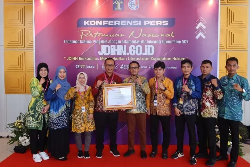 Pemkab HSS Raih Prestasi Pengelolaan JDIH