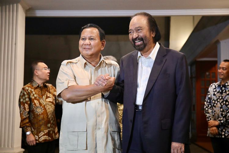 NasDem Gabung ke Pemerintahan Prabowo – Gibran, Surya Paloh: Mudahan Bukan Menambah Beban