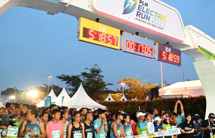 Ribuan Pelari Bersiap “di PLN Electric Run” 2024