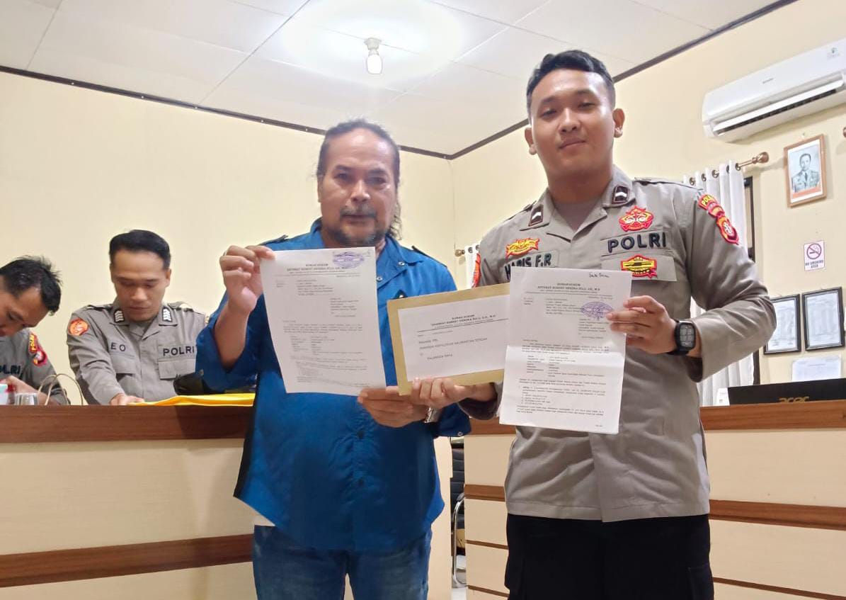 Pemilik Tanah Laporkan Dugaan Pencurian dan Penggelapan Tanah Ke Polda Kalteng