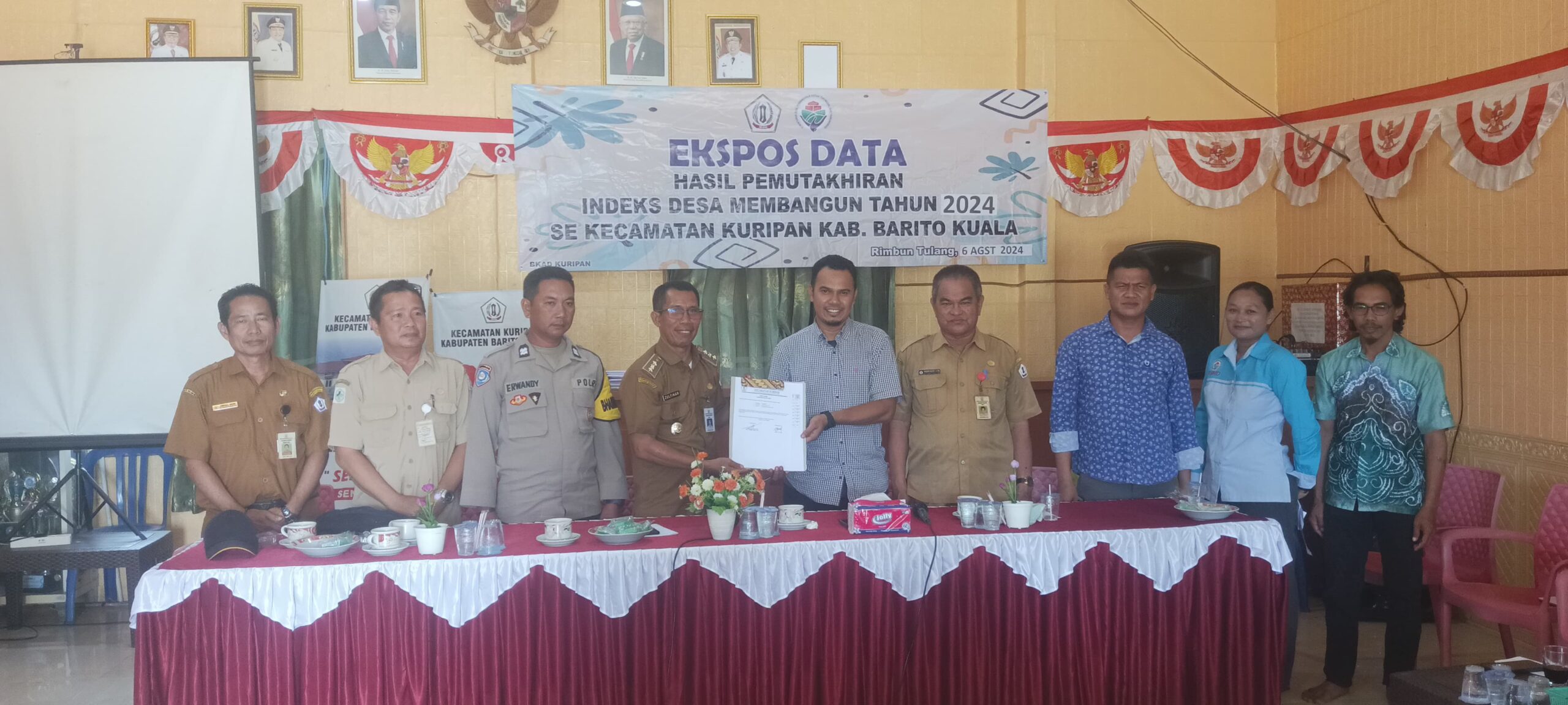 Ekspose Tiga Desa Kategori Maju di Kecamatan Kuripan