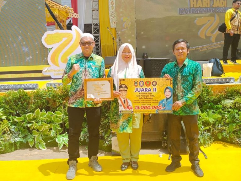 Pemkab Balangan Raih Juara 2 Lomba Poskamling HUT ke-74 Kalsel