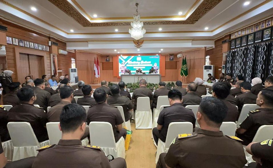 Setalah Lakukan Monitoring ke Beberpaa Kejari, JAM-intelijen Kejagung ke Kejati Kalsel