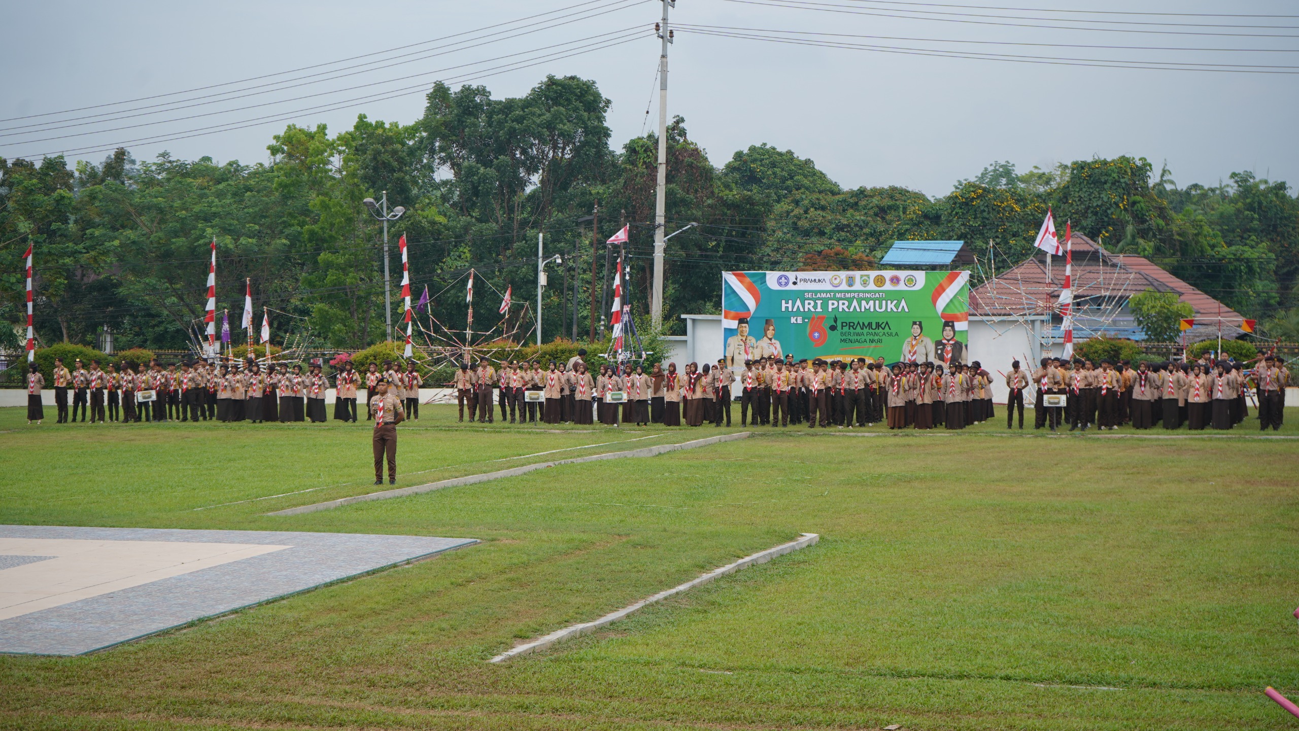 Bupati Balangan Mengajak Kader Pramuka Kreatif, Inovatif dan Berjiwa Pancasila