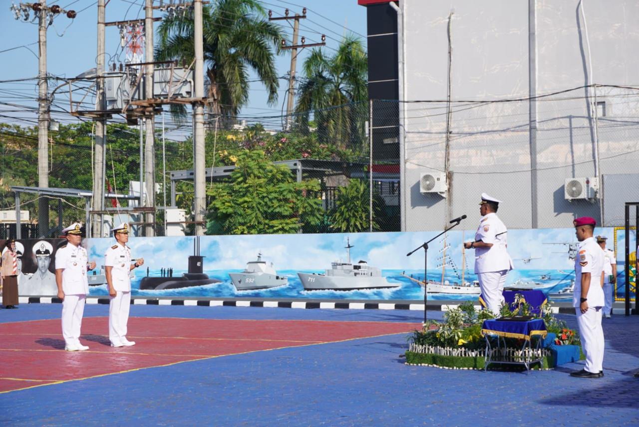 Komandan Pangkalan TNI AL Banjarmasin Diserahkan Kepada Kolonel Laut (P) Didik Kusyanto, M.Tr.Hanla
