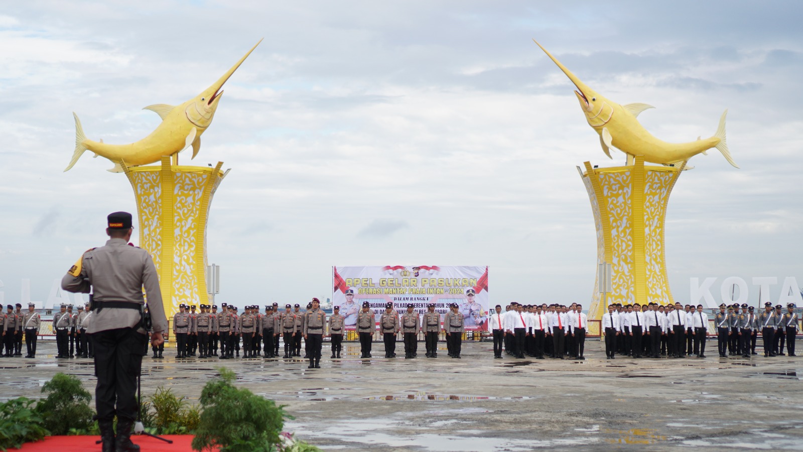 570 Personel Polri Dilibatkan Pengamanan Pilkada di Kotabaru
