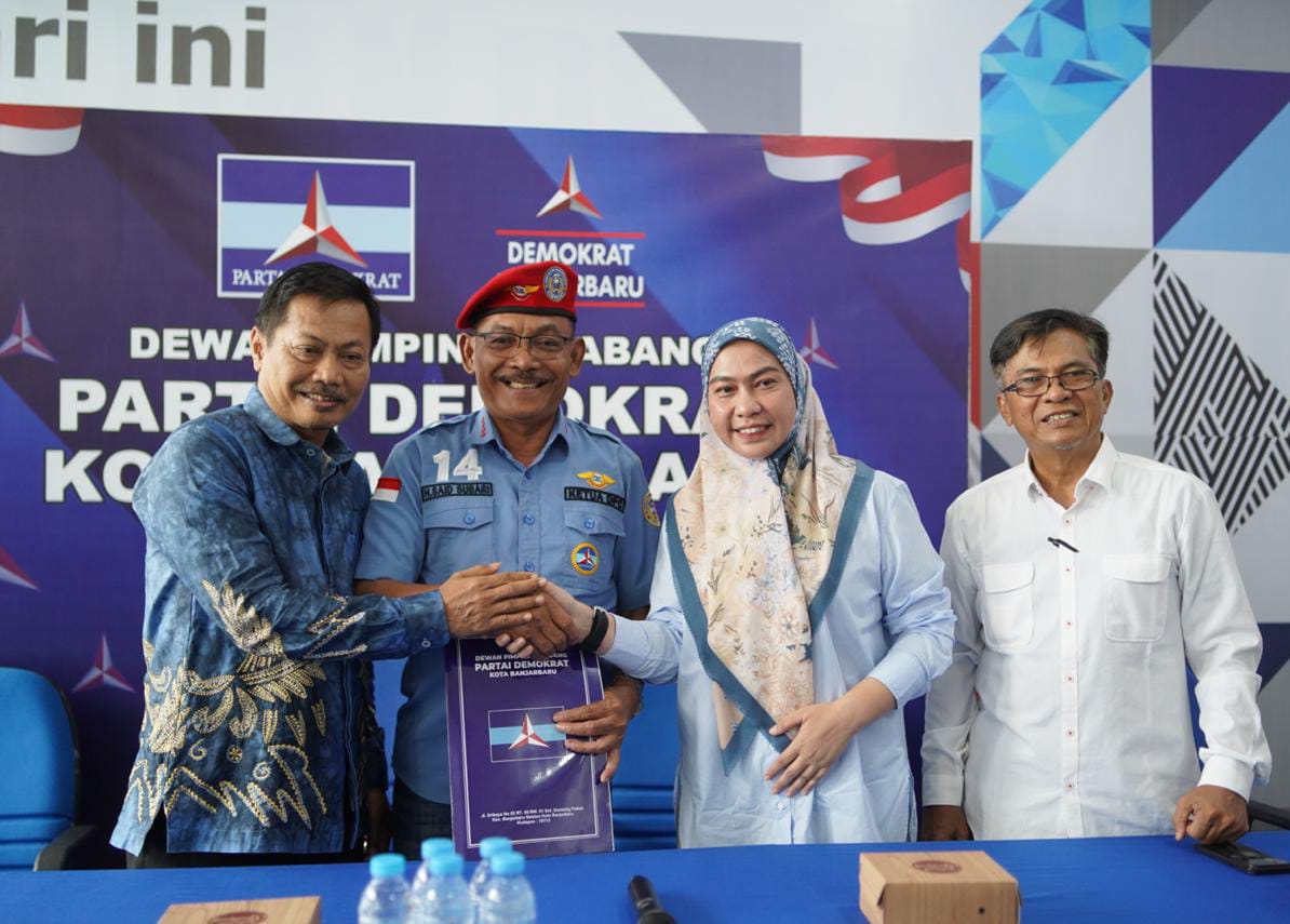 Partai Demokrat Percayakan Harapan Baru Banjarbaru Kepada Duet Lisa–Wartono