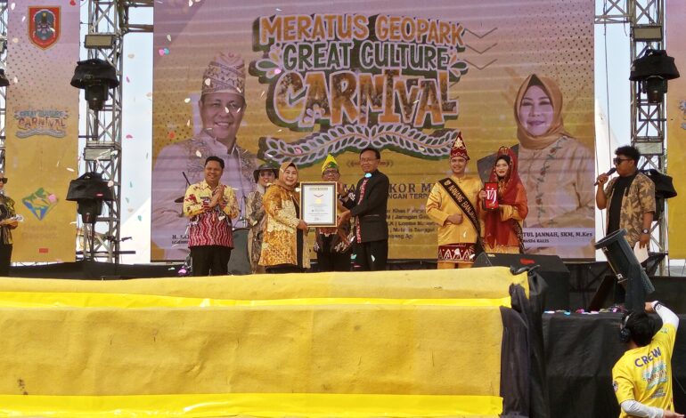 Meratus Geopark Carnival: Perayaan Budaya, Kuliner, dan Pemecahan Rekor di Hari Jadi ke-74 Kalsel