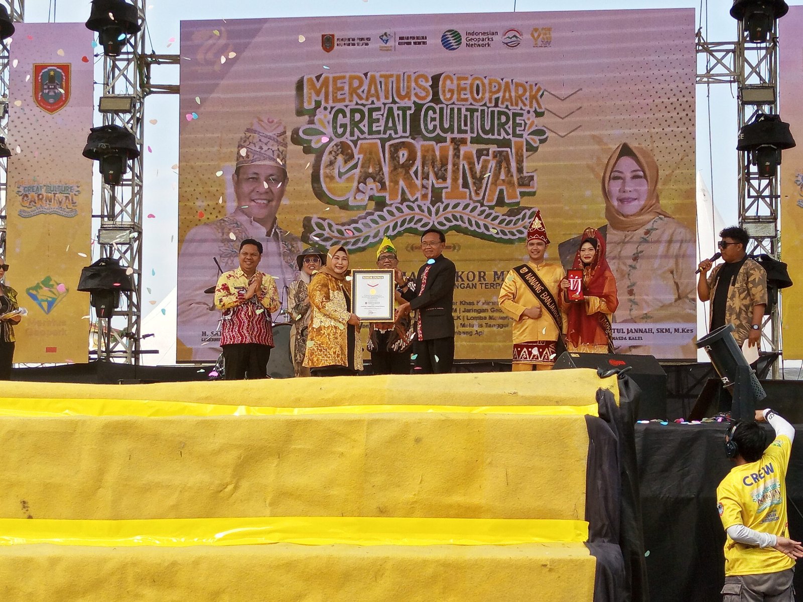 Meratus Geopark Carnival: Perayaan Budaya, Kuliner, dan Pemecahan Rekor di Hari Jadi ke-74 Kalsel