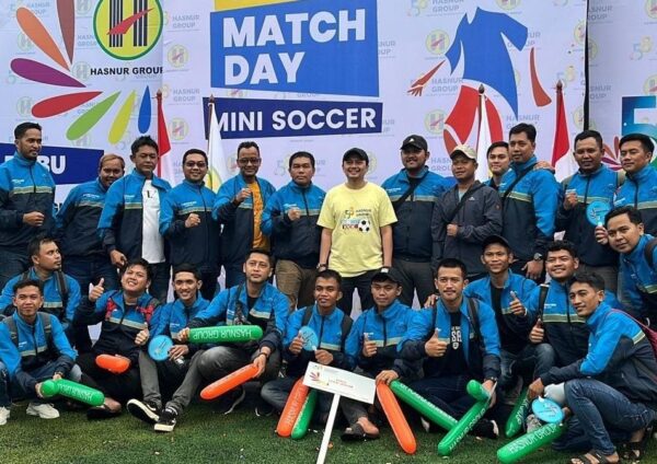 Turnamen Mini Soccer Diikuti 14 Tim dari Seluruh Perusahaan Internal Hasnur Group