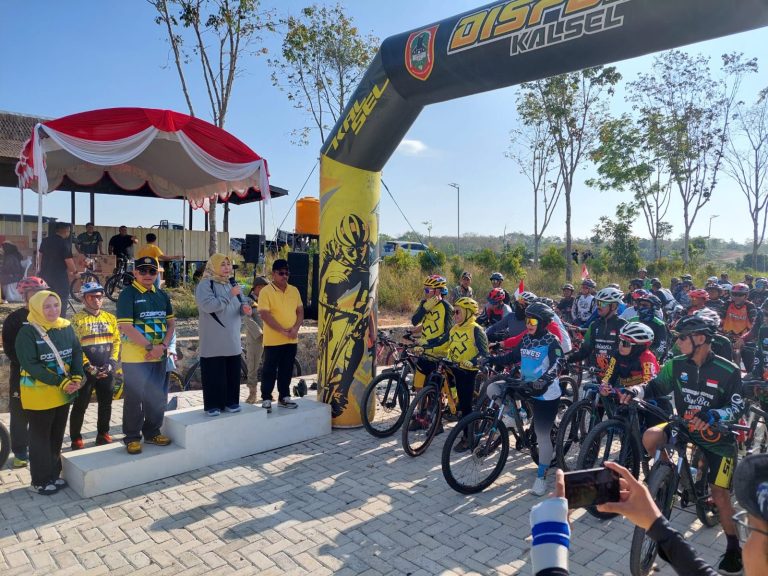 700 Perseta Ikut Gowes Geopark Sepanjang 16 Kilometer