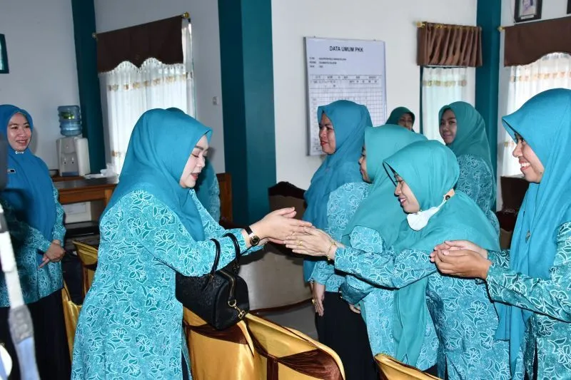 Ketua PKK Kabupaten HSS Perkuat Koordinasi Internal Pengurus