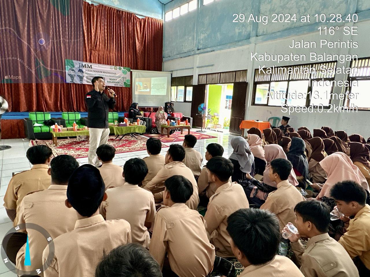 Antisipasi Judi Online, Kejati Kalsel Berikan Penyuluhan Hukum di Madrasah Aliyah Negeri 2 Balangan