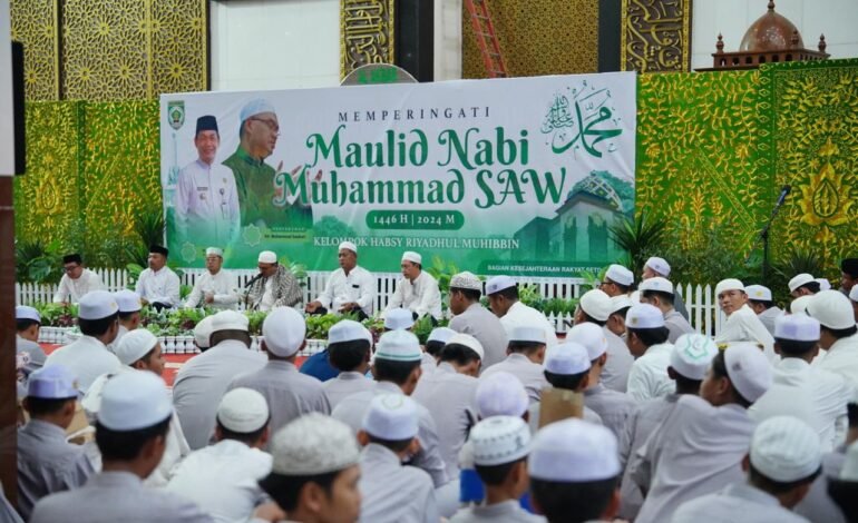 Pemkab Balangan Beri Bonus Umrah Kafilah MTQ Saat Peringatan Maulid Nabi